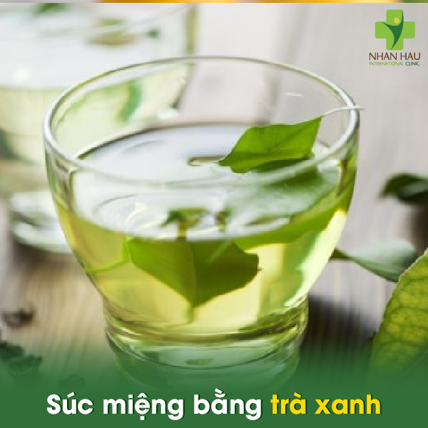 Cách làm sạch họng khi bị trào ngược dạ dày nhanh chóng 7 Súc miệng bằng trà xanh