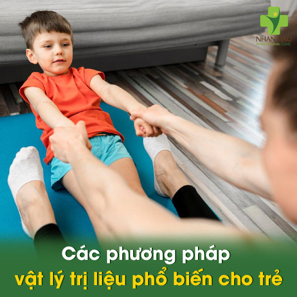 Các phương pháp vật lý trị liệu phổ biến cho trẻ