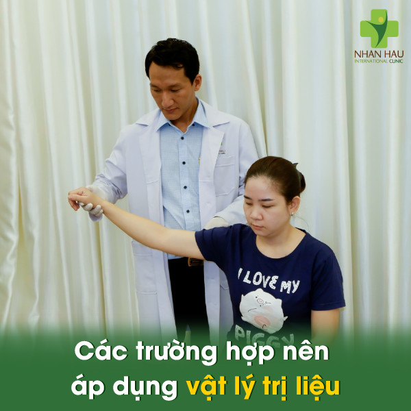 Các trường hợp nên áp dụng vật lý trị liệu