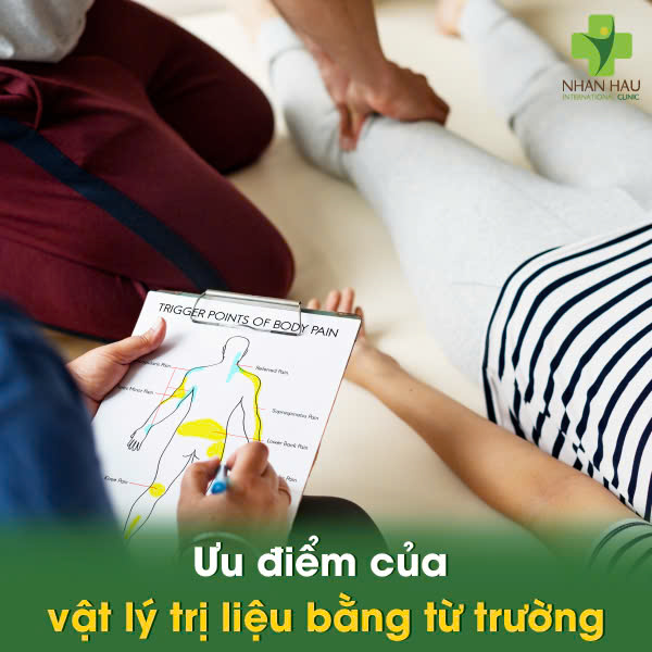 Ưu điểm của vật lý trị liệu bằng từ trường