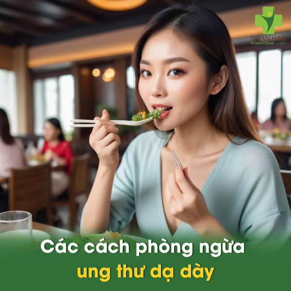  Các cách phòng ngừa ung thư dạ dày