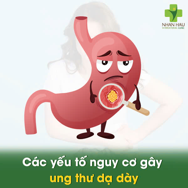 Các yếu tố nguy cơ gây ung thư dạ dày