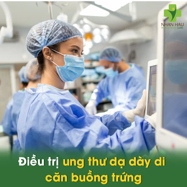 Điều trị ung thư dạ dày di căn buồng trứng