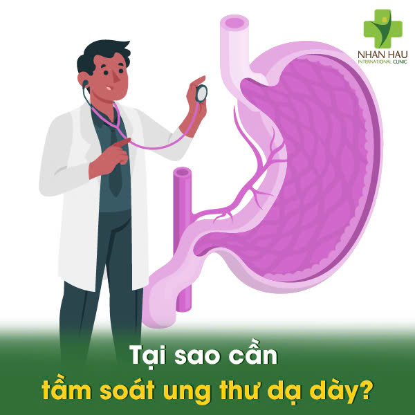 Tại sao cần tầm soát ung thư dạ dày?