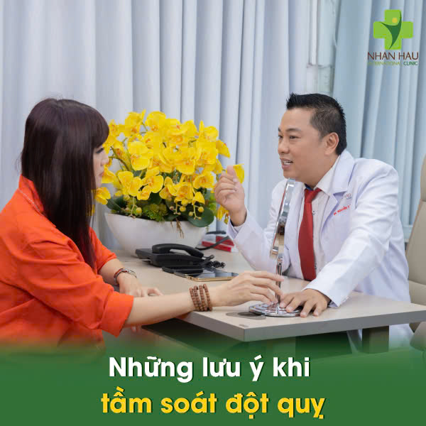 Những lưu ý khi tầm soát đột quỵ