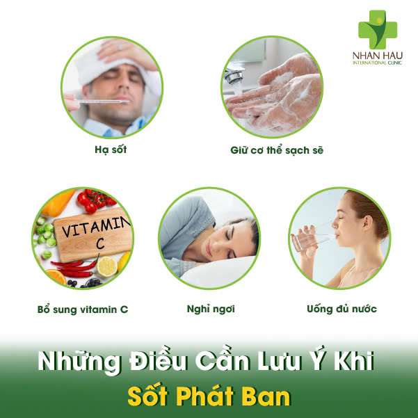 Những Điều Cần Lưu Ý Khi Sốt Phát Ban