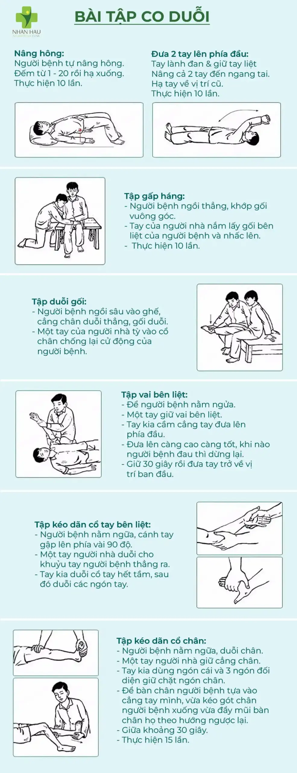 Hướng dẫn chi tiết các bài tập phục hồi chức năng sau tai biến hiệu quả 3 tập phục hồi sau tai biến - bài tập co duỗi