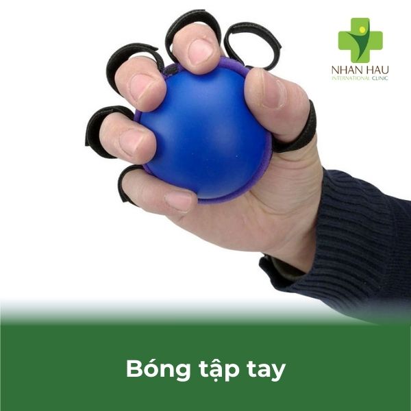 bóng tập tay - dụng cụ tập luyện cho người sau tai biến