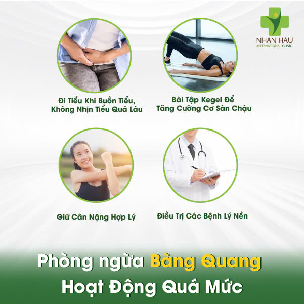 Phòng ngừa Bàng Quang Hoạt Động Quá Mức