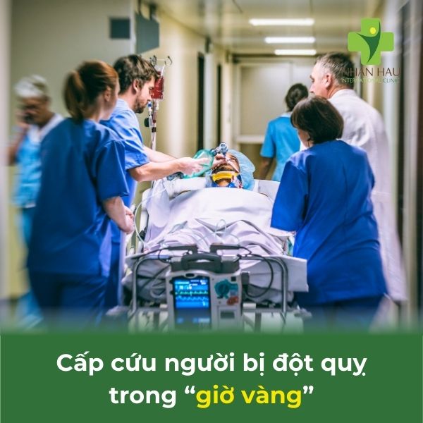 cấp cứu người bị đột quỵ trong giờ vàng