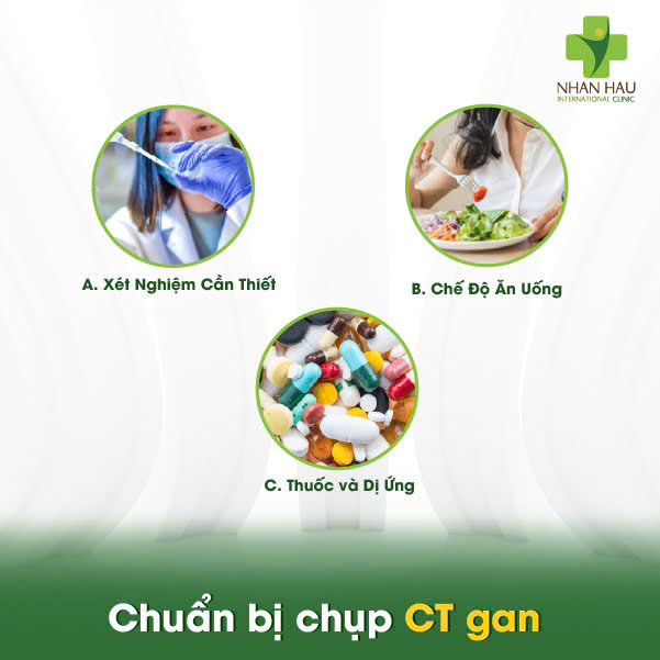 Chuẩn bị chụp CT gan