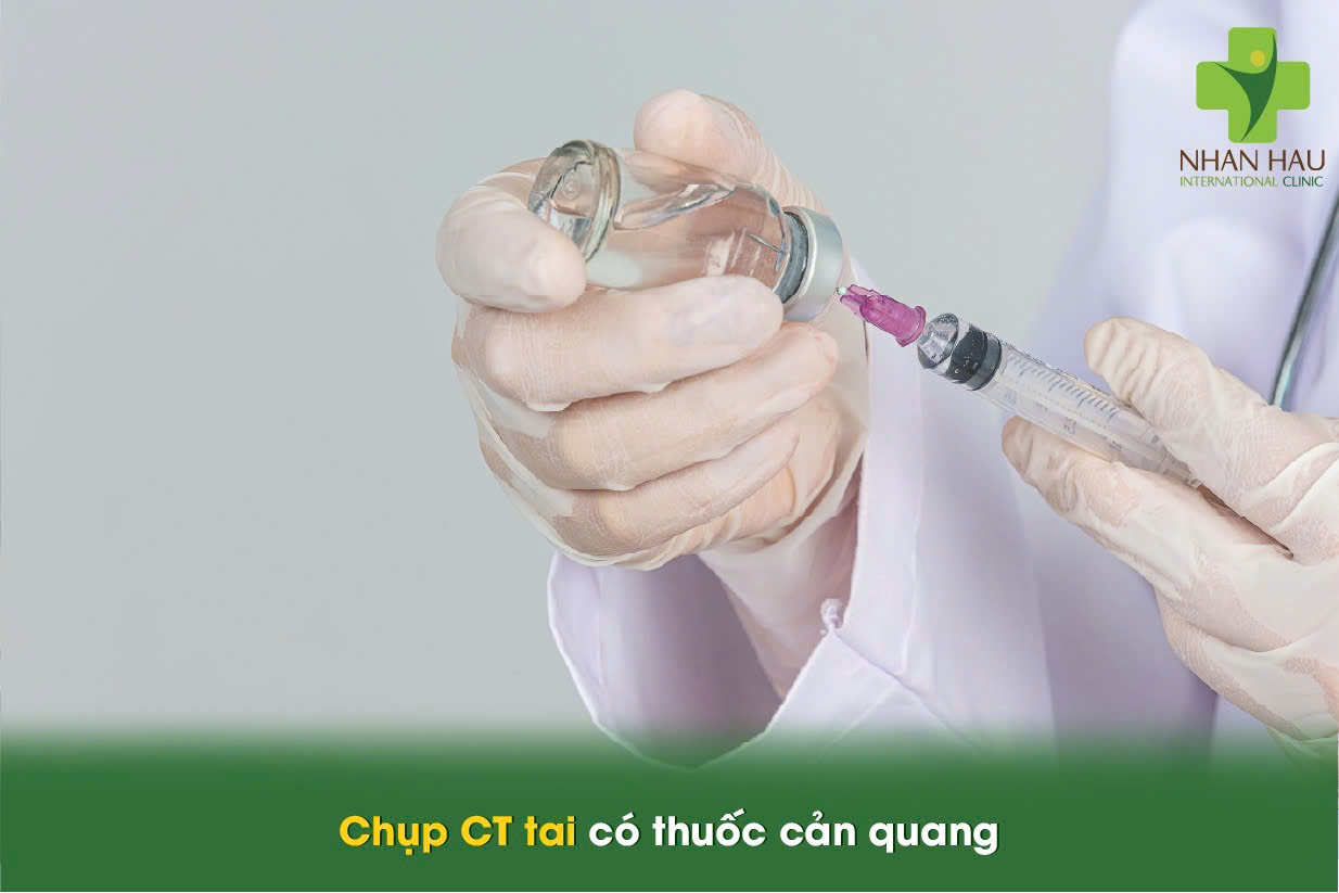 Chụp CT tai: Phương pháp chẩn đoán chính xác bệnh lý tai mũi họng 4 Chụp CT tai có thuốc cản quang