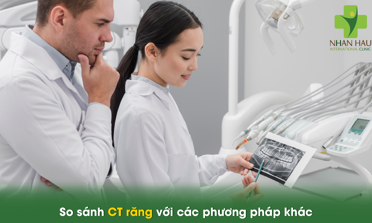 Chụp CT răng: Công nghệ chẩn đoán an toàn và chính xác trong nha khoa 6 So sánh CT răng với các phương pháp khác