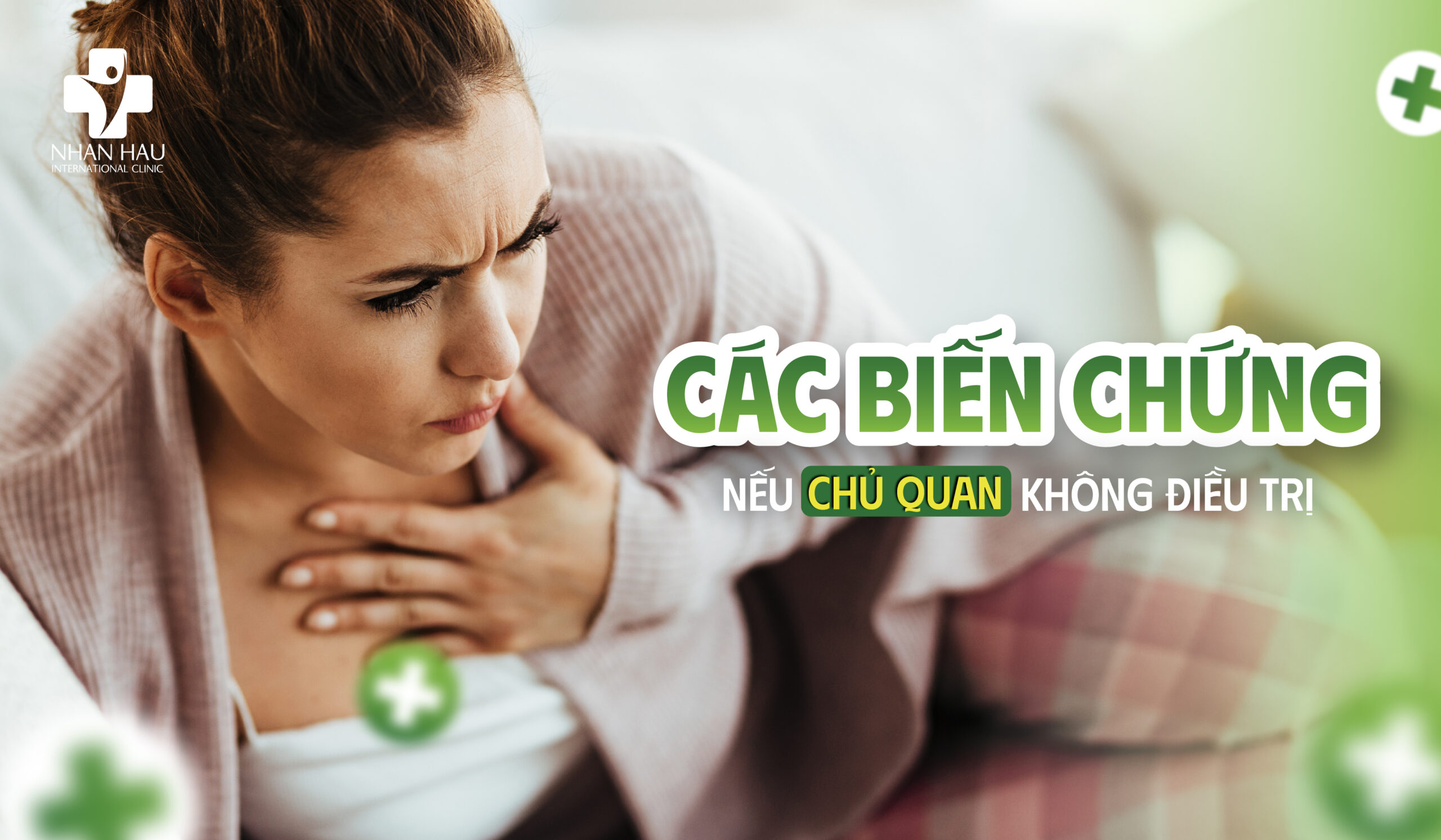 Các biến chứng nếu chủ quan không điều trị