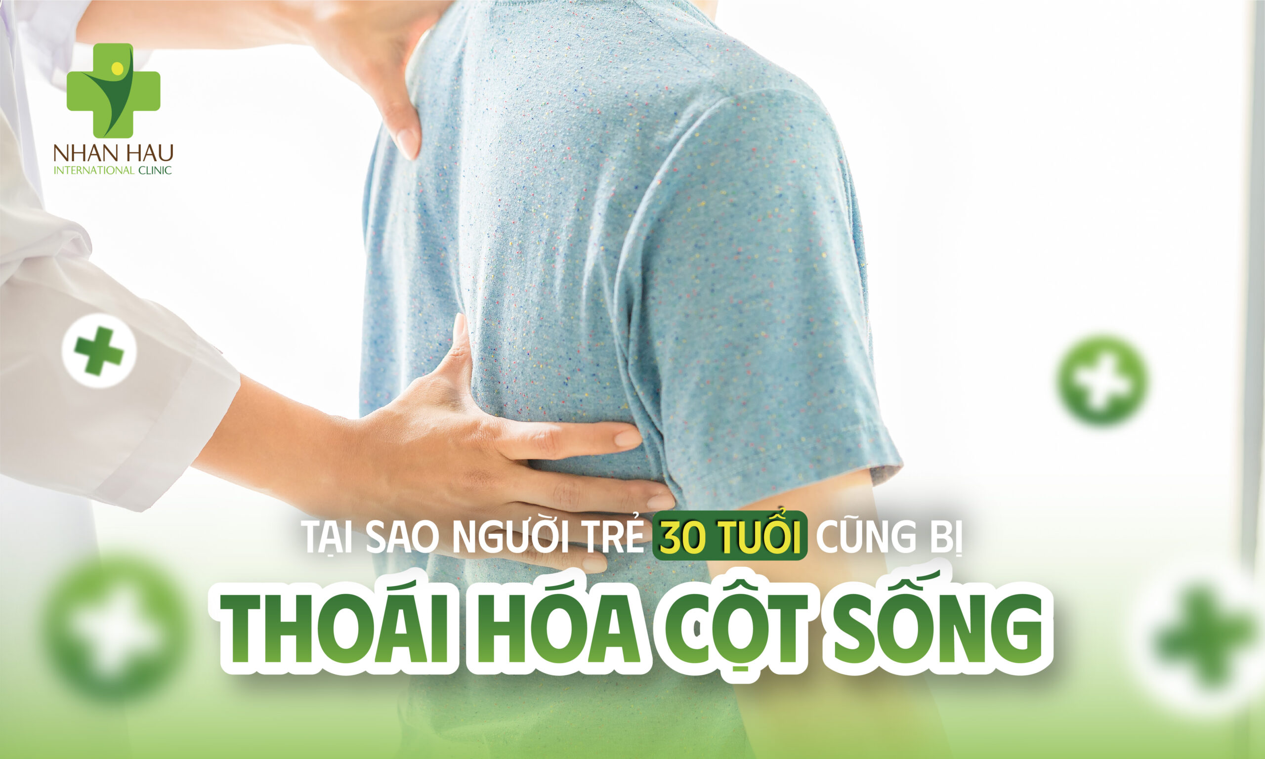 Tại Sao Người Trẻ 30 Tuổi Cũng Bị Thoái Hóa Cột Sống?