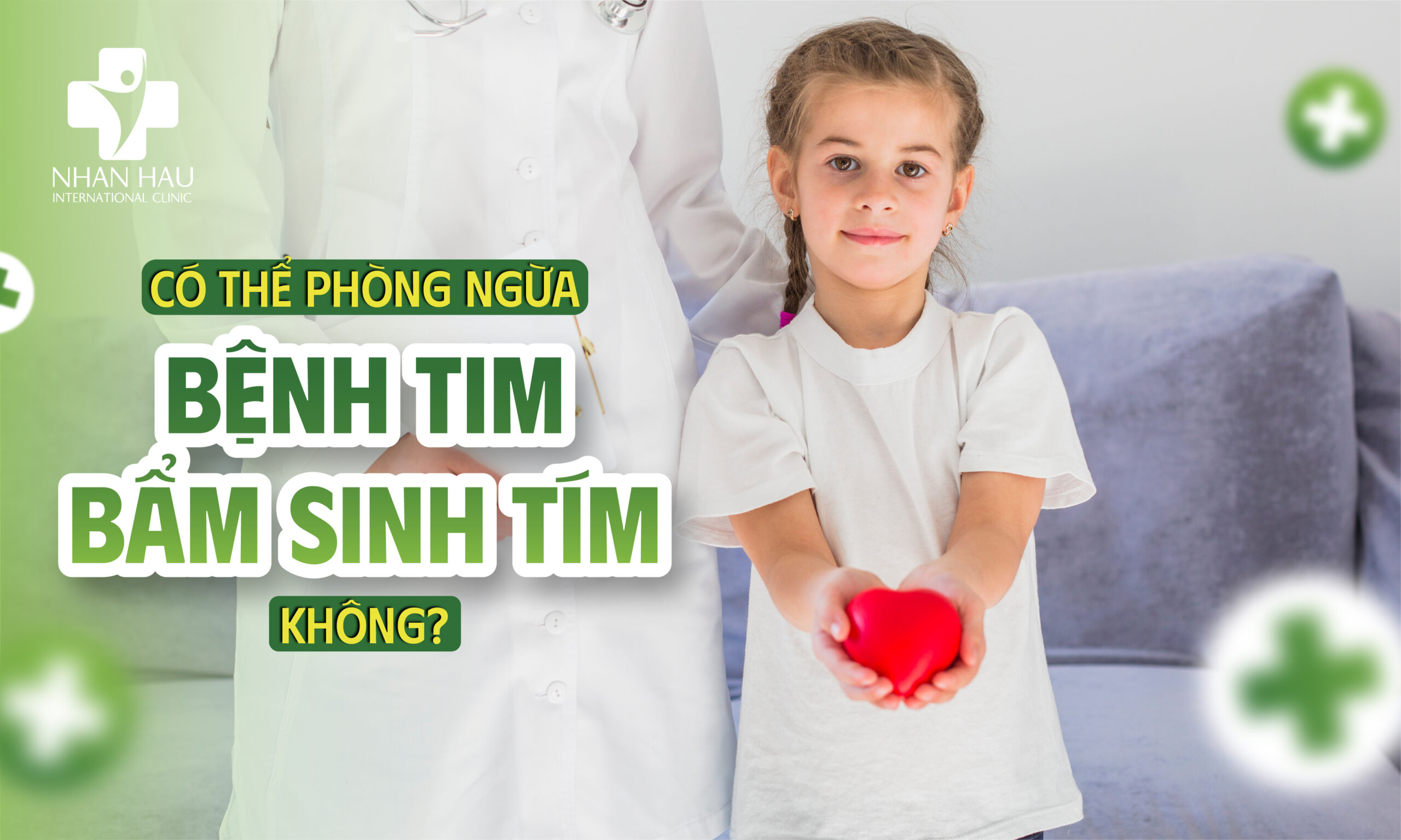 Có thể phòng ngừa bệnh tim bẩm sinh tím không?