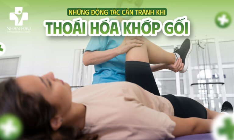 Những Động Tác Cần Tránh Khi Thoái Hóa Khớp Gối